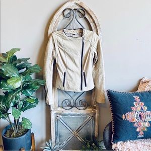 Bod & Christensen Leather Moto Jacket